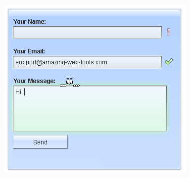Instant Email form Addon